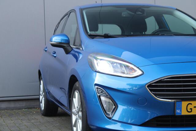 Ford FIESTA 1.0 EcoBoost Titanium | LED | Navigatie | Cruise control | Lane Assist | Lichtmetalen-Velgen