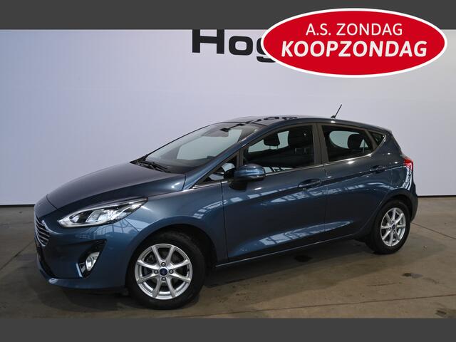Ford FIESTA 1.0 EcoBoost Titanium Automaat Clima Navigatie LED Carplay Rijklaarprijs Inruil Mogelijk!