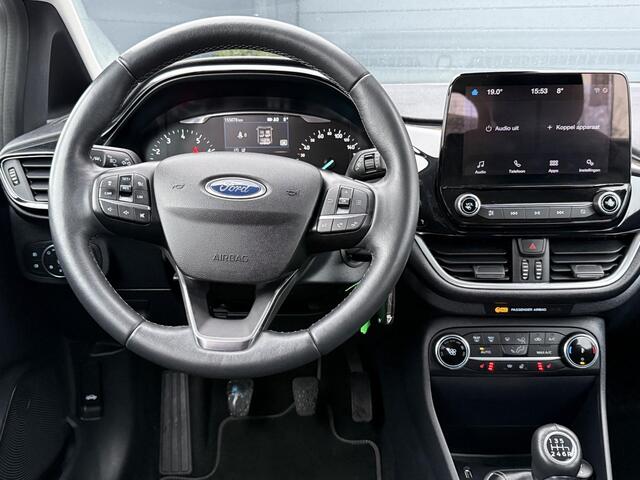 Ford FIESTA 1.0 EcoBoost Hybrid ST-Line X Navi,125pk,6 Bak,Carplay,Camera,Stoelverw,Stuurverw,Clima,Cruise,Pdc V+A,Lm velgen,N.A.P,Apk tot 04-2027