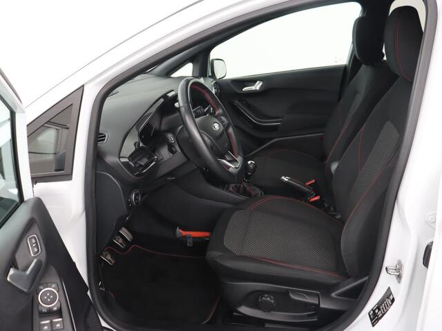 Ford FIESTA 1.0 EcoBoost ST-Line X | Stoel & stuurverwarming | Trekhaak | Camera | Adaptive cruise | Carplay | Navigatie | B&O Sound | Climate control | Bluetooth | Keyless