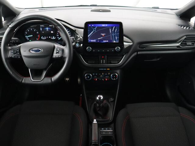 Ford FIESTA 1.0 EcoBoost ST-Line X | Stoel & stuurverwarming | Trekhaak | Camera | Adaptive cruise | Carplay | Navigatie | B&O Sound | Climate control | Bluetooth | Keyless