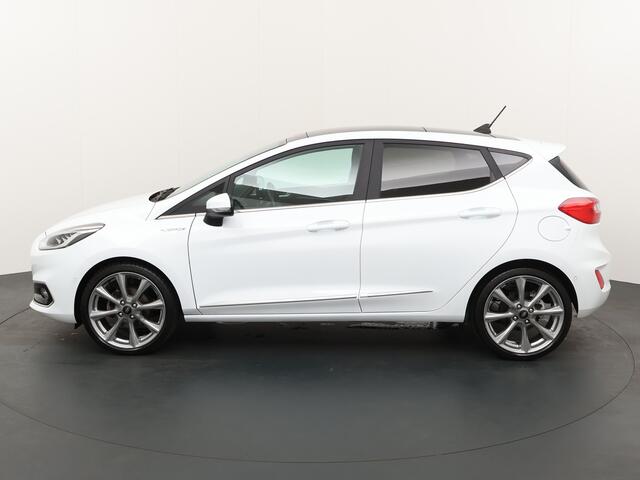 Ford FIESTA 125PK EcoBoost Vignale | Adapt. Cruise | Winterpack| Pano dak | Leder | B&O | Dode hoek detectie |