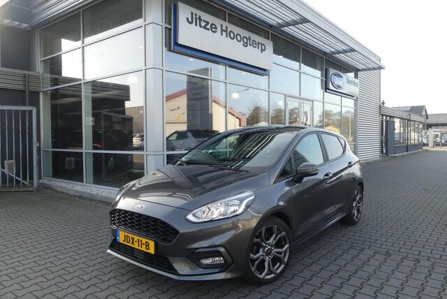 Ford FIESTA 1.0 EcoBoost ST-Line TREKHAAK AFNEEMBAAR (1.000KG), WINTER PACK, CRUISE, CLIMA, NAVI, PDC, LANE ASSIST, DAB, APPLE CARPLAY/ANDROID AUTO, 69.856KM