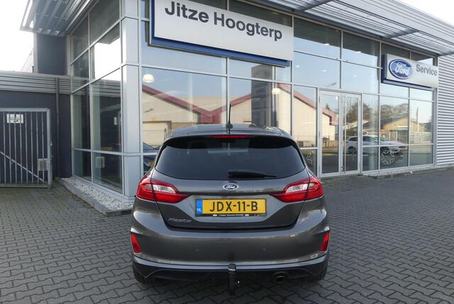 Ford FIESTA 1.0 EcoBoost ST-Line TREKHAAK AFNEEMBAAR (1.000KG), WINTER PACK, CRUISE, CLIMA, NAVI, PDC, LANE ASSIST, DAB, APPLE CARPLAY/ANDROID AUTO, 69.856KM