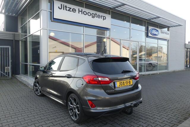 Ford FIESTA 1.0 EcoBoost ST-Line TREKHAAK AFNEEMBAAR (1.000KG), WINTER PACK, CRUISE, CLIMA, NAVI, PDC, LANE ASSIST, DAB, APPLE CARPLAY/ANDROID AUTO, 69.856KM