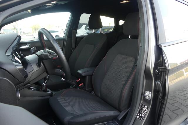 Ford FIESTA 1.0 EcoBoost ST-Line TREKHAAK AFNEEMBAAR (1.000KG), WINTER PACK, CRUISE, CLIMA, NAVI, PDC, LANE ASSIST, DAB, APPLE CARPLAY/ANDROID AUTO, 69.856KM