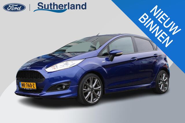 Ford FIESTA 1.0 EcoBoost ST Line | Trekhaak | Dealeronderhouden | Climate Control | Camera | Cruise Control | Navigatie | Lichtmetalen Velgen | Spoiler |