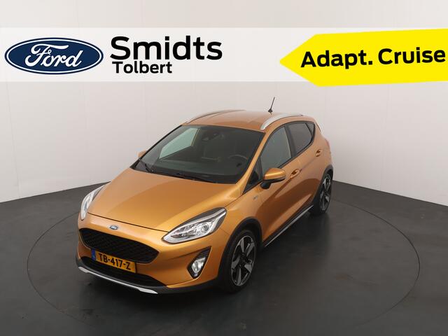 Ford FIESTA 100PK EcoBoost Active | Voorruitverwarming & Stoelverwarming | Clima | Adapt. Cruise | Park. sens A | Trekhaak | AR Camera