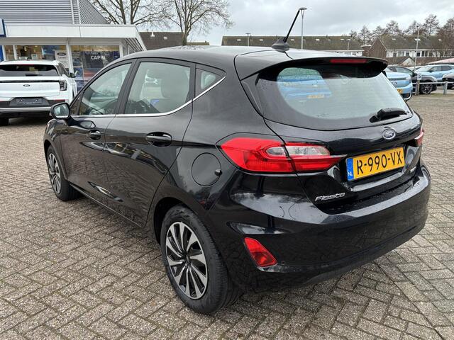 Ford FIESTA 1.0 EcoBoost Hybrid Titanium 125pk | Cruise Control | Parkeersensoren achter | Apple Carplay/Android auto | Navigatie | Climate control