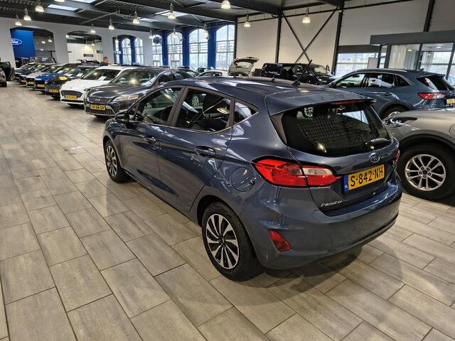 Ford FIESTA EcoBoost Hybrid 125 pk Titanium | Apple Carplay | Clima | Cruise | Parkeersens. | LED | Isofix | Zeer zuinig