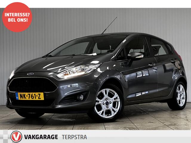 Ford FIESTA 1.0 Style Ultimate/ Trekhaak/ 15'' LMV/ Camera/ Navi/ Airco/ Cruise/ Elek. pakket/ Isofix/ Bluetooth/ Multi. LEDER. Stuur/ Mistl./ PDC V+A/ LED Dagrijverl.