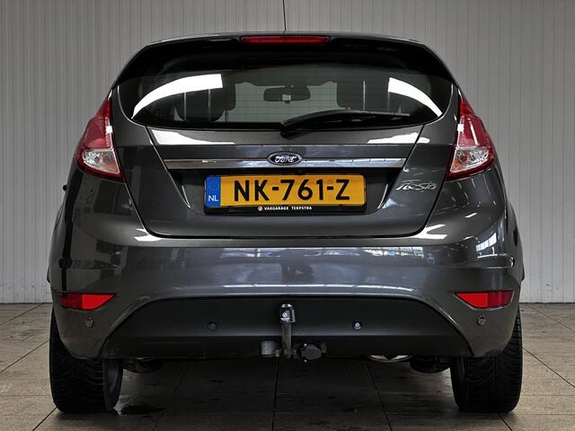 Ford FIESTA 1.0 Style Ultimate/ Trekhaak/ 15'' LMV/ Camera/ Navi/ Airco/ Cruise/ Elek. pakket/ Isofix/ Bluetooth/ Multi. LEDER. Stuur/ Mistl./ PDC V+A/ LED Dagrijverl.