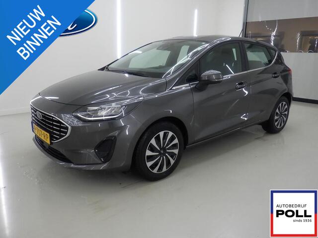 Ford FIESTA 125pk Eco Hybrid Automaat Titanium Climat Adaptive Cruise Apple Carplay Parkeersensoren 5drs