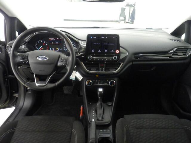 Ford FIESTA 125pk Eco Hybrid Automaat Titanium Climat Adaptive Cruise Apple Carplay Parkeersensoren 5drs