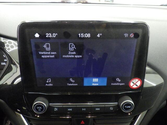 Ford FIESTA 125pk Eco Hybrid Automaat Titanium Climat Adaptive Cruise Apple Carplay Parkeersensoren 5drs