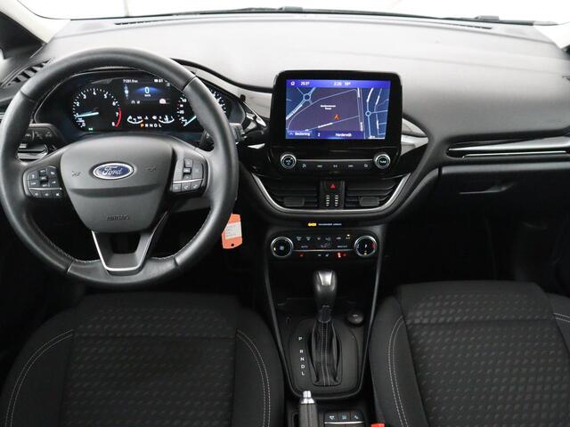 Ford FIESTA 1.0 EcoBoost Titanium | Automaat | 1e eigenaar | Stoelverwarming | Adaptive cruise | Camera | Carplay | Navigatie | Dodehoek detectie | Stuurverwarming | Full LED | Park Assist