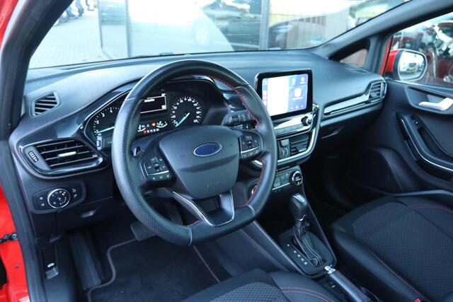 Ford FIESTA 1.0 EB AUTOMAAT ST-LINE + TREKHAAK | FULL LED | STUUR/STOELVERW. | APPLE CARPLAY