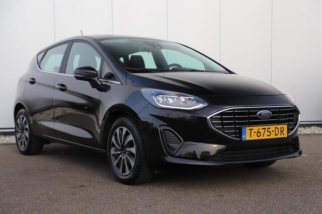 Ford FIESTA 1.0 EcoBoost Hybrid Titanium Navigatie LED Carplay Android Climate Cruise Control Rijstrooksensor