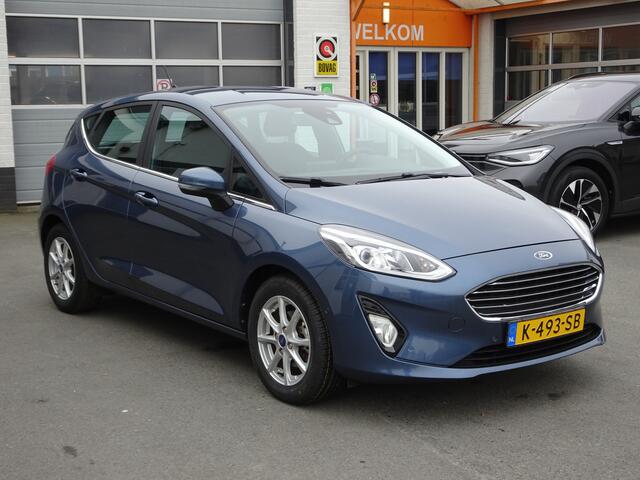 Ford FIESTA 1.0 EcoBoost Hybrid Titanium X Automatische airco, navigatie, parkeersensoren voor en achter, cruise controle, licht metalen velgen, 125 PK, mistlampen, apple carplay, android auto, enz.
