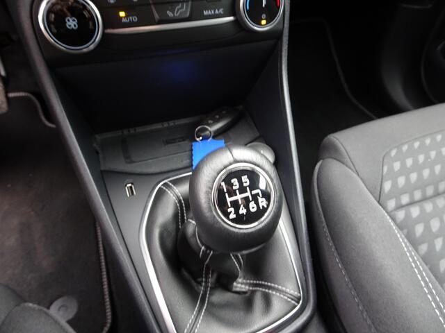 Ford FIESTA 1.0 EcoBoost Hybrid Titanium X Automatische airco, navigatie, parkeersensoren voor en achter, cruise controle, licht metalen velgen, 125 PK, mistlampen, apple carplay, android auto, enz.