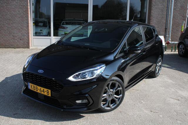 Ford FIESTA 1.0 ST-Line X Carplay, LED, Achteruitrijcamera, ACC, NAVI, Stoel/Stuurverwarming, Parkeerassistent, Parksens. V en A, 17" LMV