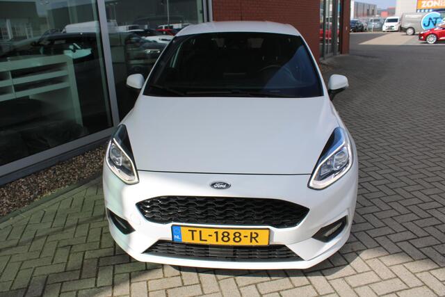Ford FIESTA 1.0 EcoBoost 100 PK ST-Line | Cruise Control | Climate Control | Voorruitverwarming | DAB | Navigatie | 17 Inch Lichtmetalen Velgen