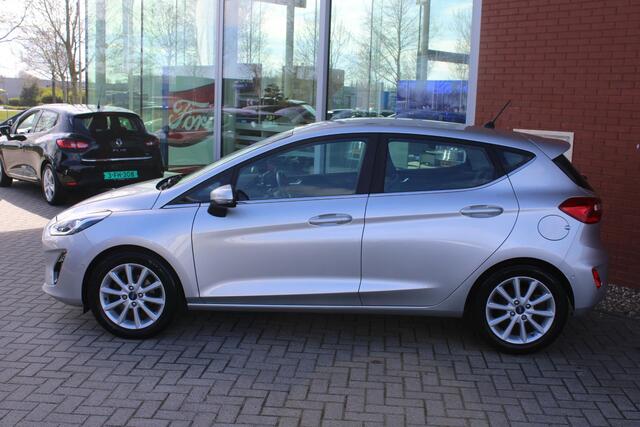 Ford FIESTA 1.0 EcoBoost 100 PK Titanium | Trekhaak | Voorruitverwarming | Camera | Adaptieve Cruise Control