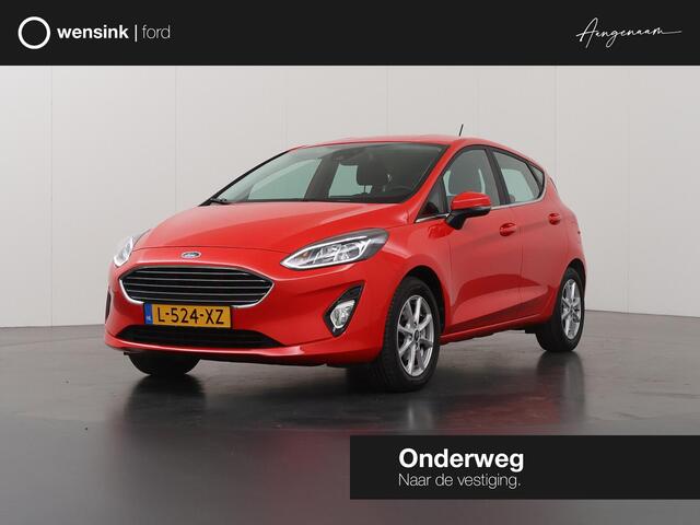 Ford FIESTA 1.0 EcoBoost Titanium | Trekhaak | Climate Control | Apple Carplay / Android Auto | DAB | Parkeersensoren |
