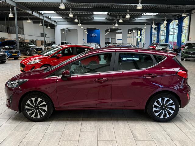 Ford FIESTA EcoBoost 100pk Titanium | Dealer onderhouden | Winterpack | Cruise | All-season banden | Keyless | Led | Apple carplay | android auto