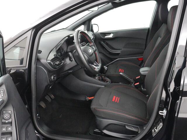 Ford FIESTA 1.0 EcoBoost Hybrid ST-Line | Carplay | Navigatie | Parkeerhulp | Climate control | Cruise control | Full LED | 17'' | Keyless Start | Bluetooth