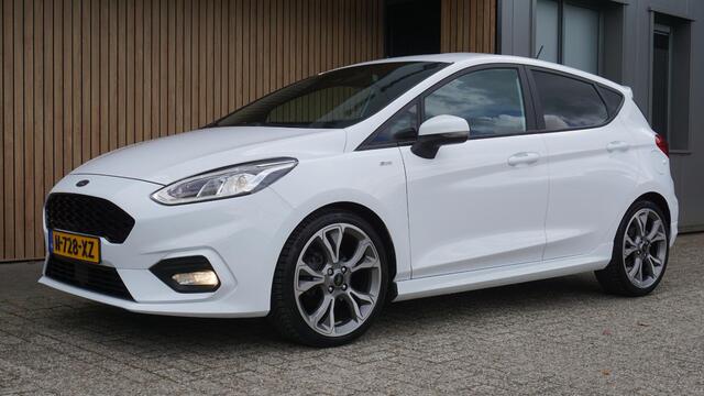 Ford FIESTA 1.0 EcoBoost 125pk ST-Line 5Drs LED 18inch LM H-Leder Adaptive Cruise Control *Keurig exemplaar* 89572km!