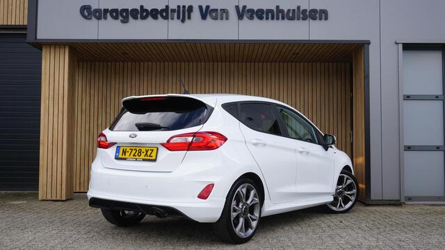 Ford FIESTA 1.0 EcoBoost 125pk ST-Line 5Drs LED 18inch LM H-Leder Adaptive Cruise Control *Keurig exemplaar* 89572km!