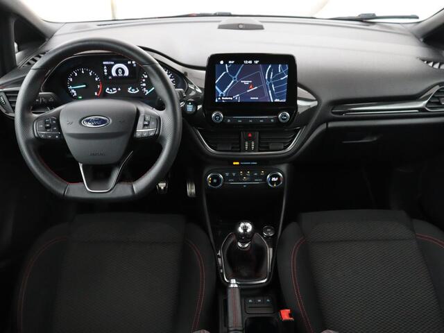Ford FIESTA 1.0 EcoBoost ST-Line | 1e eigenaar | Carplay | Navigatie | B&O Sound | Parkeerhulp | Climate control | Bluetooth | Cruise control | 17'' velgen | Sportstoelen | Keyless start | 86.500km NAP