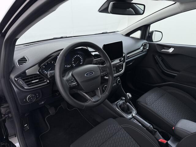 Ford FIESTA 1.0T 124PK Hybrid 5Drs Stuur+Stoel+Voorruitverwarming Navi* Ecc Apple Carplay/Android Auto Cruise Control Pdc Titanium Lmv DAB Bluetooth TCS Lane Assist Keyless Origineel Nederlandse Auto