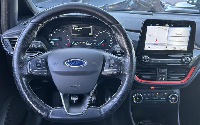 Ford FIESTA 1.0 EcoBoost ST-Line 101PK | NL AUTO | Navigatie | Parkeersensoren | Climate Control | Cruise Control | 18 Inch | Voorruitverwarming | 2 Sleutels |