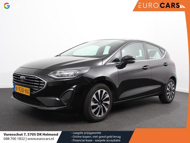Ford FIESTA 1.0 125pk Titanium Navigatie Climate control Led Parkeer sensoren Lichtmetalen velgen Cruise Control Stoelverwarming Bluetooth