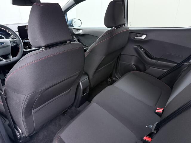 Ford FIESTA 1.0T 124PK Hybrid ST-Line Stoel+Stuur+Voorruitverwarming Apple Carplay/Android Auto Navi* Ecc Cruise Control Pdc Keyless DAB+ Bluetooth Lmv Lane Assist Isofix Regensensor 1e Eigenaar Origineel Nederlandse Auto