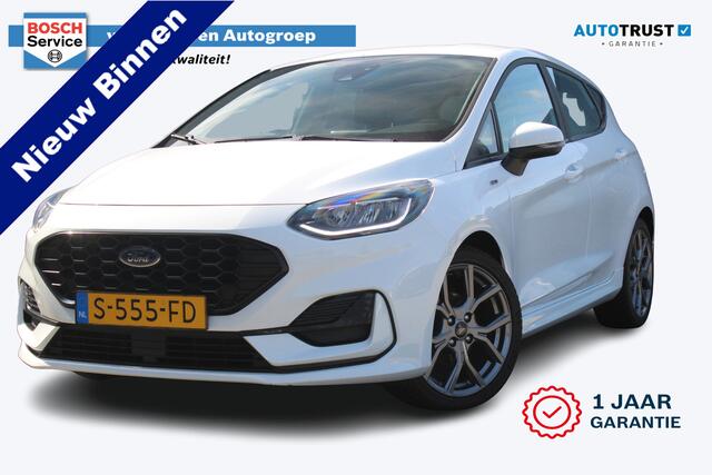 Ford FIESTA 1.0 EcoBoost Hybrid ST-Line | Incl. 12 maanden garantie | Cruise control | Apple carplay/Android auto | Climate control | Lane assist | DAB radio |