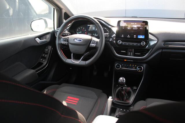 Ford FIESTA 1.0 EcoBoost Hybrid ST-Line | Incl. 12 maanden garantie | Cruise control | Apple carplay/Android auto | Climate control | Lane assist | DAB radio |