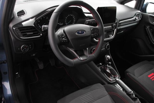 Ford FIESTA 1.0 EcoBoost 101pk ST-Line Navigatie Apple Carplay/Android Auto Camera Cruise Control Stoel- en stuurverwarming Verwarmde voorruit Getinte ramen
