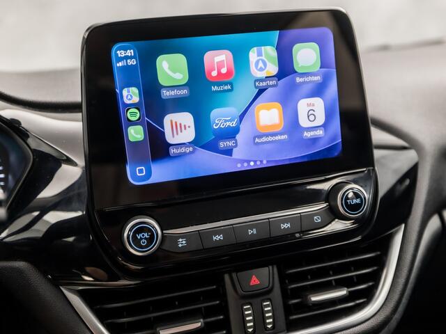 Ford FIESTA 1.0 EcoBoost Hybrid Titanium Sport (APPLE CARPLAY, GROOT NAVI, CLIMATE, PARKEERSENSOREN, SPORTSTOELEN, LM VELGEN, CRUISE, NIEUWSTAAT)