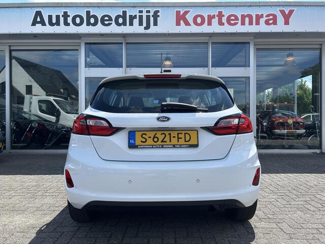 Ford FIESTA 1.0 EcoBoost Hybrid Titanium /cruise control/airco/digitaal dealer onderhouden/nieuwstaat.
