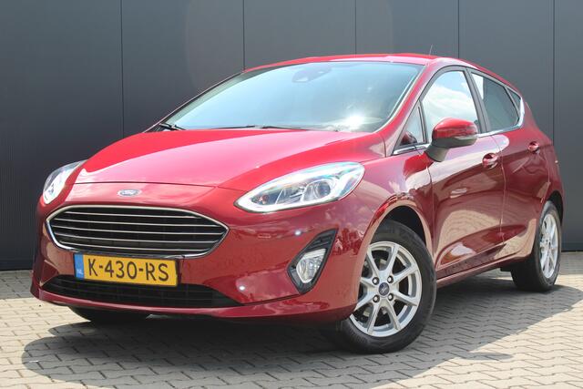 Ford FIESTA 1.0 EcoBoost Titanium | Incl. 12 maanden garantie | Parkeersensoren | Bluetooth | Cruise control | Climate control | Lane assist | Airco | Lichtmetalen velgen