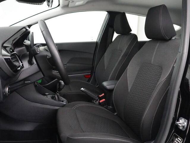 Ford FIESTA 1.0 EcoBoost Hybrid Titanium | Cruise control | Park assist | Climate control | Navigatie | Carplay | Lederen stuurwiel | Lane assist |