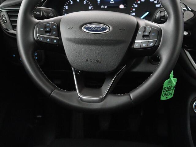 Ford FIESTA 1.0 EcoBoost Hybrid Titanium | Cruise control | Park assist | Climate control | Navigatie | Carplay | Lederen stuurwiel | Lane assist |