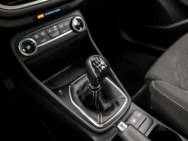 Ford FIESTA 1.0 EcoBoost Hybrid Titanium (APPLE CARPLAY, GROOT NAVI, CLIMATE, SPORTSTOELEN, PARKEERSENSOREN, LM VELGEN, CRUISE, NIEUWSTAAT)