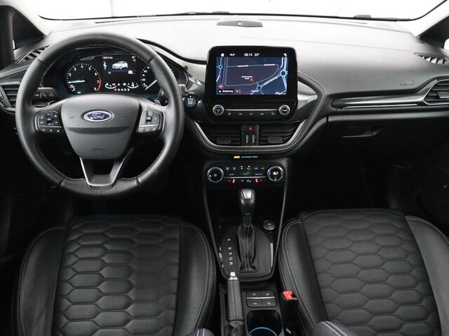 Ford FIESTA 1.0 EcoBoost Vignale | Panoramadak | Leder | Stuur/stoelverwarming | B&O sound | Climate control | Dodehoek detectie | Adaptive Cruise | Camera | Park assist |