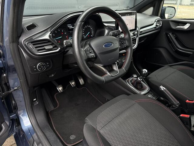 Ford FIESTA 1.0 EcoBoost ST-Line ?Navigatie ?Apple CarPlay & Android Auto ?Stoel- stuurverwarming ?Licht & Zichtpakket ?Lichtmetaal