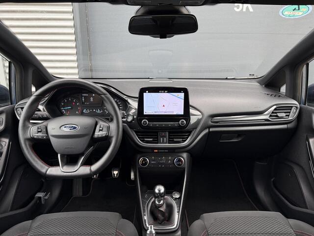 Ford FIESTA 1.0 EcoBoost ST-Line ?Navigatie ?Apple CarPlay & Android Auto ?Stoel- stuurverwarming ?Licht & Zichtpakket ?Lichtmetaal