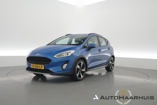 Ford FIESTA 1.0 EcoBoost Hybrid Active X | Rijklaar! | Trekhaak | WinterPack | E-Spiegels | Cruise | PDC | Climate | App.Connect | Rijmodi | LED | Bluetooth | 5-Deurs | 17'' V